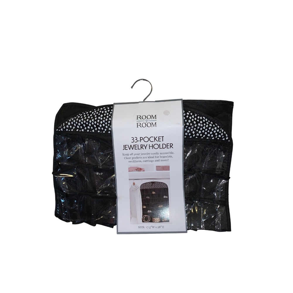 33 Pocket Jewelry Holder